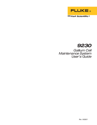 Thumbnail of document Manual - 9230-156 Gallium Cell Maintenance Apparatus